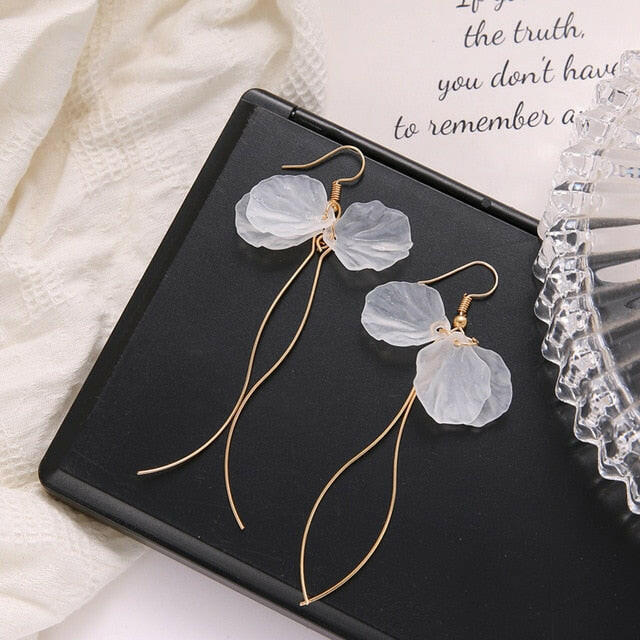 FNIO 2021 New Flower Bohemia Boho Earrings Women Fashion Long Hanging Earrings Crystal Female Wedding Earings Party Jewelry yuhuv test  yuhuv test022.