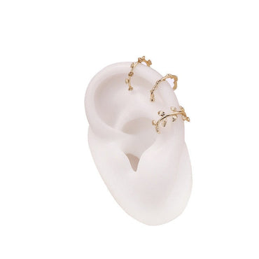 969696  yuhuv test Hot Sale Wide Ear Cuffs Clip on Earrings for Women Without Piercing Pearl Crystal Cartilage Earcuffs Wedding Ear Clips Jewelry yuhuv test aja.