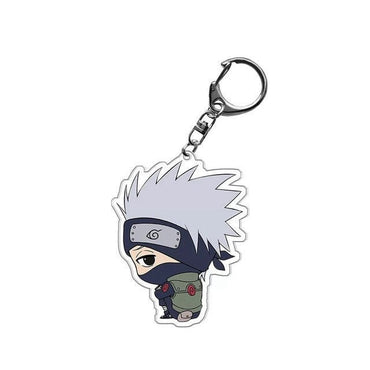 969696  yuhuv test Cute Q Version Characters Keychain Cartoon Print Double-side Acrylic Key Ring Holder Bag Charm Classic Anime Jewelry Teens Gift yuhuv test aja.