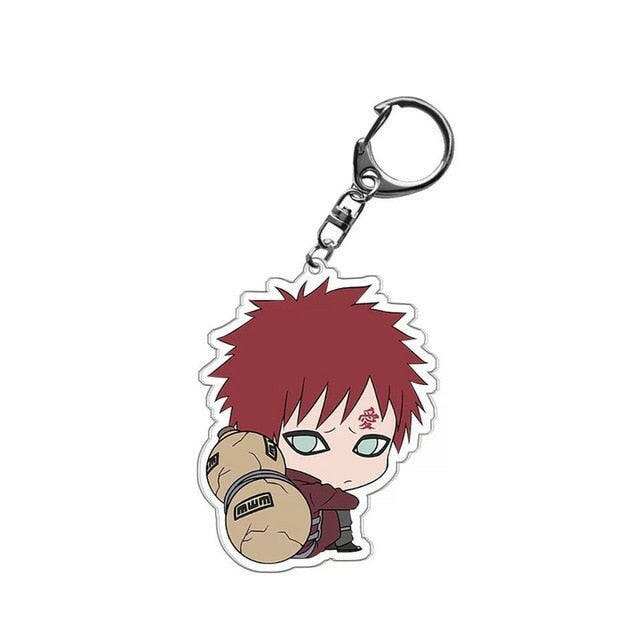 Cute Q Version Characters Keychain Cartoon Print Double-side Acrylic Key Ring Holder Bag Charm Classic Anime Jewelry Teens Gift xccscss.