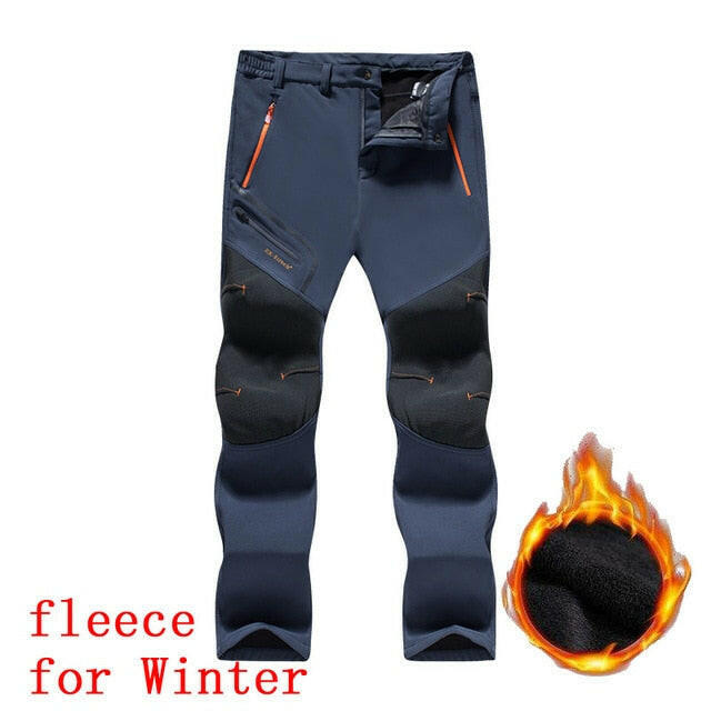 Summer Hiking Pants Men Stretch Softshell Fleece Fishing Pants Outdoors Sports Tactical Waterproof Mountain Trekking Pants Mensơ' yuhuv test3333 yuhuv test.