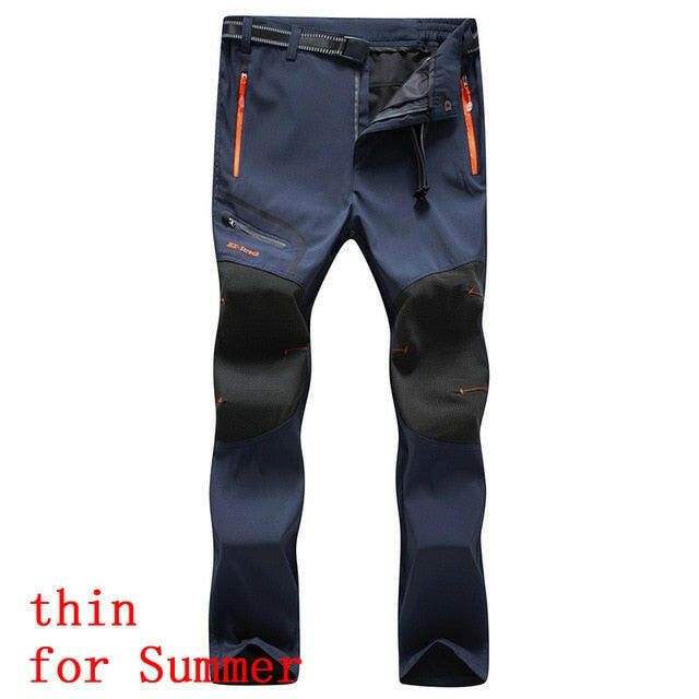 Summer Hiking Pants Men Stretch Softshell Fleece Fishing Pants Outdoors Sports Tactical Waterproof Mountain Trekking Pants Mensơ' yuhuv test3333 yuhuv test.