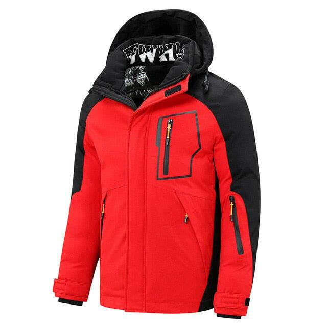 5XL Men 2021 Winter New Outwear Thick Warm Parkas Jacket Coat Men Casual Windproof Pockets Detachable Hooded Parkas Jacket Men yuhuv test  yuhuv test022.