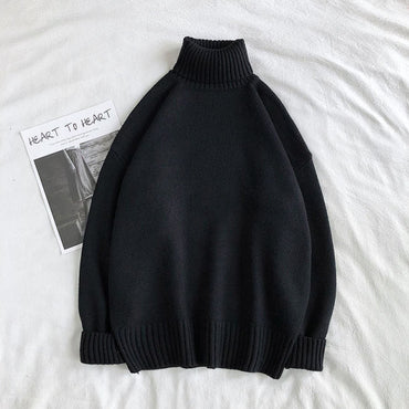 969696  yuhuv test Privathinker Winter Warm Men's Turtleneck Sweaters Solid Color Korean Man Casual Knitter Pullovers 2020 Harajuku Male Sweaters yuhuv test aja.