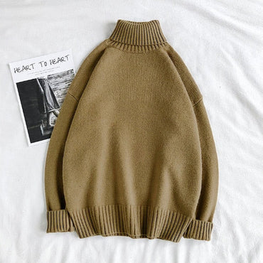 969696  yuhuv test Privathinker Winter Warm Men's Turtleneck Sweaters Solid Color Korean Man Casual Knitter Pullovers 2020 Harajuku Male Sweaters yuhuv test aja.