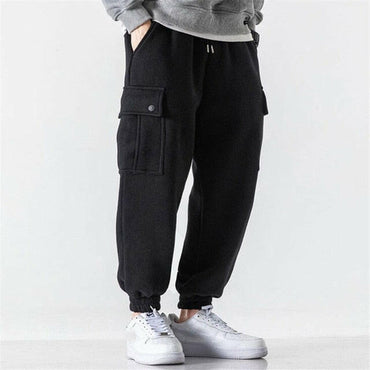 New Arrival Trendy Men Sweatpants Plus Size Winter Loose Trouser Outdoor Male Pocket Warm Comfort Jogging Sport Pants Pantalonesơ' yuhuv test3333 yuhuv testkk.