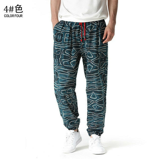 Luxury Royal Men Joggers Sweatpant 3D Floral Print Trousers Jogging Pants Men Casual Hip Hop Streetwear Sports Trousers Male XXL yuhuv test  yuhuv test022.