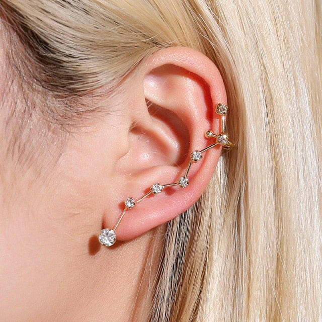 Top Quality 4/6MM AAA Cezch Zircon Chic Filled Tragus Earring For Women Non Piercing Clip Earing Ear Cuff 2021 Also Be Nose Ring yuhuv test  yuhuv test022.