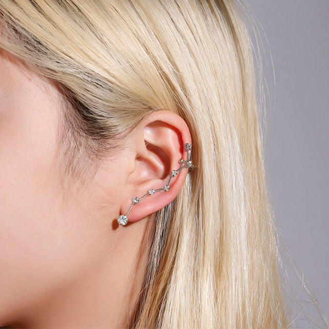 Top Quality 4/6MM AAA Cezch Zircon Chic Filled Tragus Earring For Women Non Piercing Clip Earing Ear Cuff 2021 Also Be Nose Ring yuhuv test  yuhuv test022.