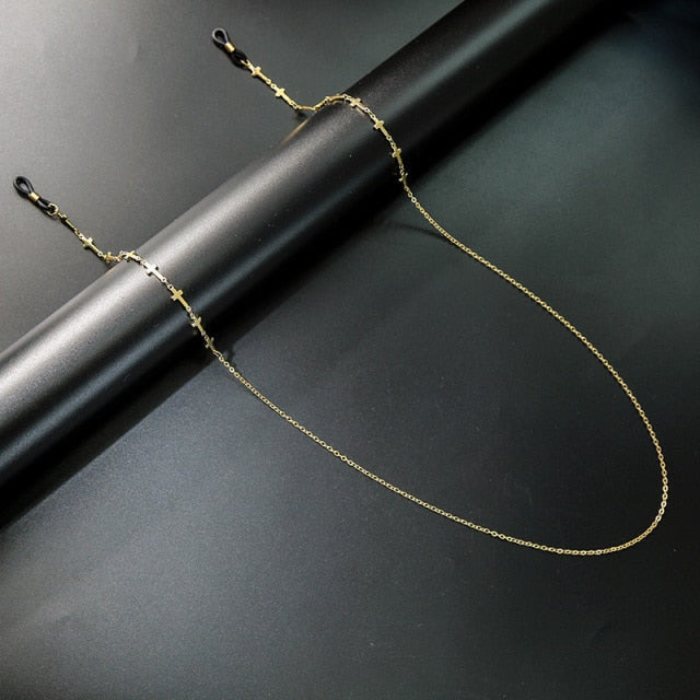 kissme Silver Color Sunglasses Masking Chains For Women Delicate Crystal Eyeglasses Chains 2021 New Fashion Jewelry Wholesale yuhuv test  yuhuv test022.