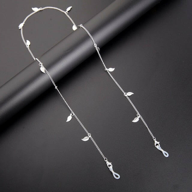 kissme Silver Color Sunglasses Masking Chains For Women Delicate Crystal Eyeglasses Chains 2021 New Fashion Jewelry Wholesale yuhuv test  yuhuv test022.