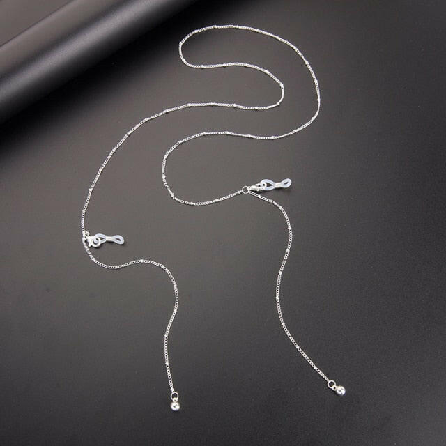 kissme Silver Color Sunglasses Masking Chains For Women Delicate Crystal Eyeglasses Chains 2021 New Fashion Jewelry Wholesale yuhuv test  yuhuv test022.