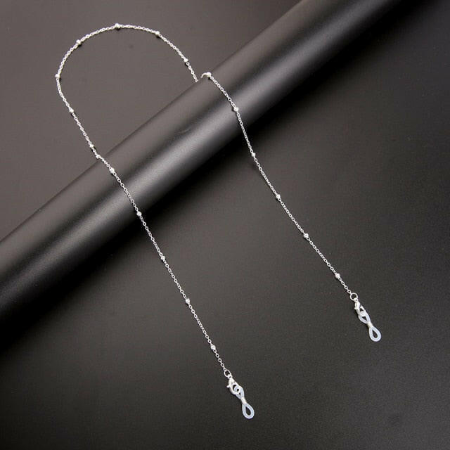 kissme Silver Color Sunglasses Masking Chains For Women Delicate Crystal Eyeglasses Chains 2021 New Fashion Jewelry Wholesale yuhuv test  yuhuv test022.