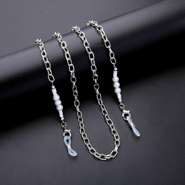 kissme Silver Color Sunglasses Masking Chains For Women Delicate Crystal Eyeglasses Chains 2021 New Fashion Jewelry Wholesale yuhuv test  yuhuv test022.