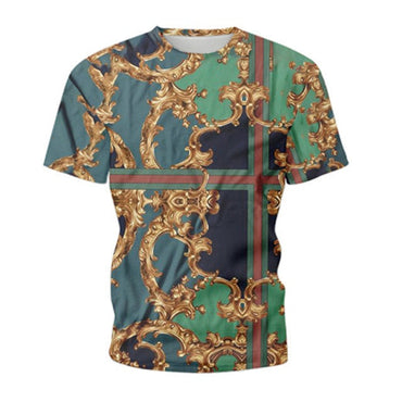 Mens Sets Retro Ethnic Style Summer Clothes Short Sleeve T-Shirt and Shorts Suit Arbitrary Match 2021 New Chic Two Piece Set Men yuhuv test  yuhuv test022.