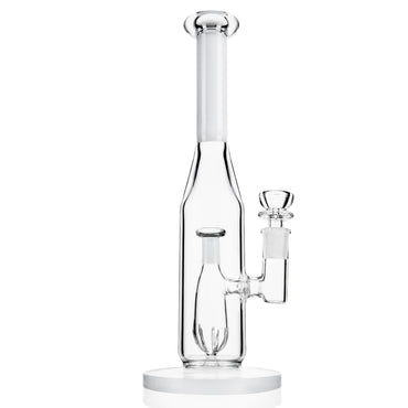 a22222346  330  Reanice White Straight Bottle Recycler Glass Rig 55.