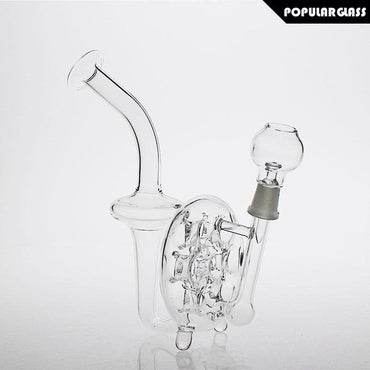 969696  yuhuv test Pack Science Circular Percolator PG5033 Discount E-Nails Glass Rigaja.