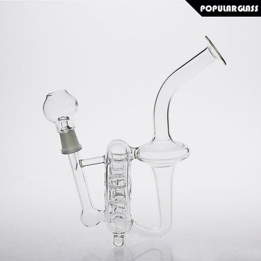 969696  yuhuv test Pack Science Circular Percolator PG5033 Discount E-Nails Glass Rigaja.