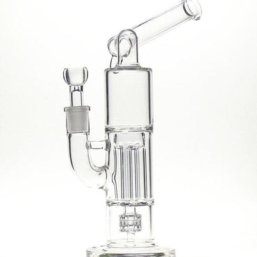 a22222346  330  Pack Science Tall Matrix Percolator 4 Pillar PG5027(FC-711) Glass Rig 55.