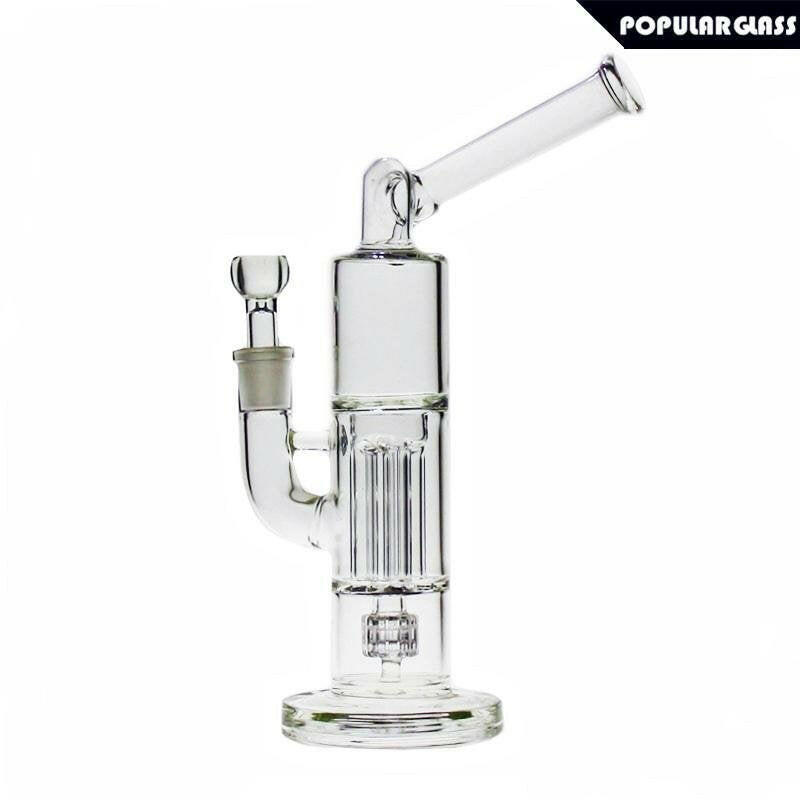 a22222346  330  Pack Science Tall Matrix Percolator 4 Pillar PG5027(FC-711) Glass Rig 55.