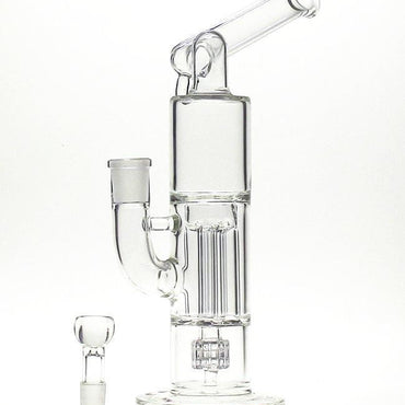 a22222346  330  Pack Science Tall Matrix Percolator 4 Pillar PG5027(FC-711) Glass Rig 55.