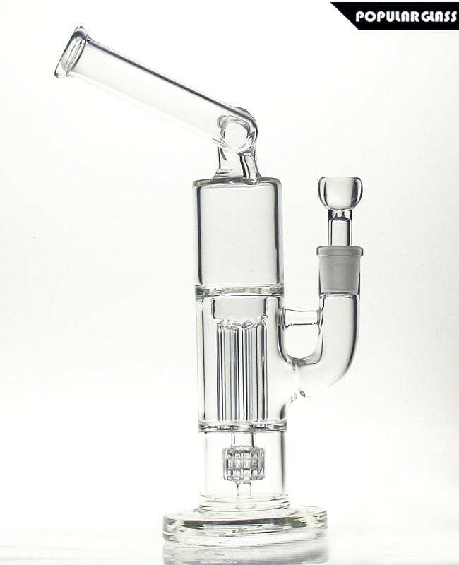 a22222346  330  Pack Science Tall Matrix Percolator 4 Pillar PG5027(FC-711) Glass Rig 55.