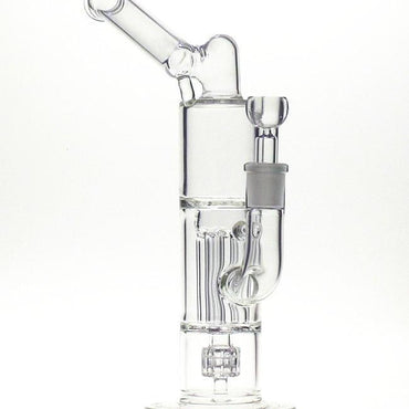 a22222346  330  Pack Science Tall Matrix Percolator 4 Pillar PG5027(FC-711) Glass Rig 55.