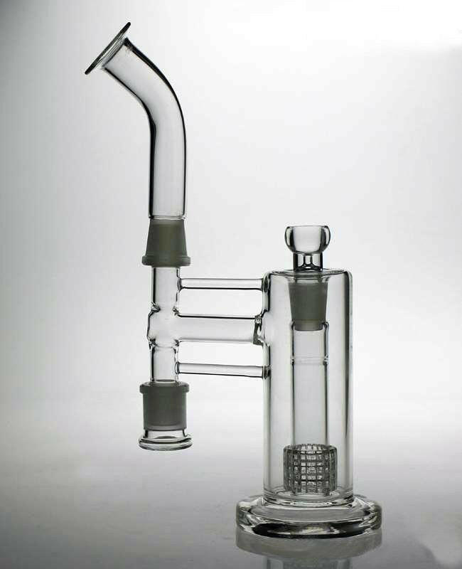 a22222346  330  Pack Science Two Function Ash Oil Catcher Birdcage Percoaltor FC-278 Glass Rig 55.