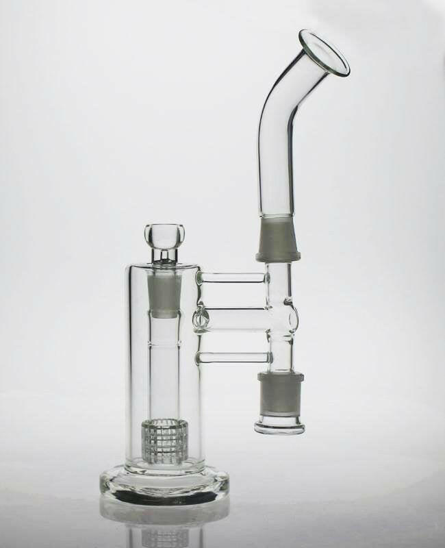 a22222346  330  Pack Science Two Function Ash Oil Catcher Birdcage Percoaltor FC-278 Glass Rig 55.