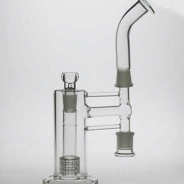 a22222346  330  Pack Science Two Function Ash Oil Catcher Birdcage Percoaltor FC-278 Glass Rig 55.