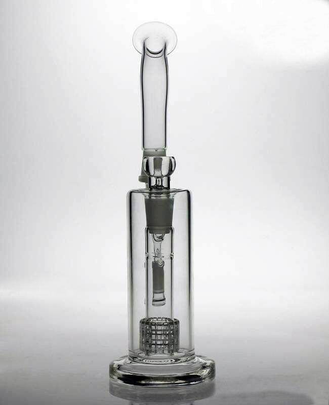 a22222346  330  Pack Science Two Function Ash Oil Catcher Birdcage Percoaltor FC-278 Glass Rig 55.