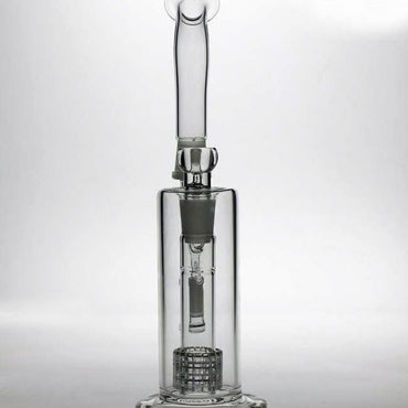 a22222346  330  Pack Science Two Function Ash Oil Catcher Birdcage Percoaltor FC-278 Glass Rig 55.