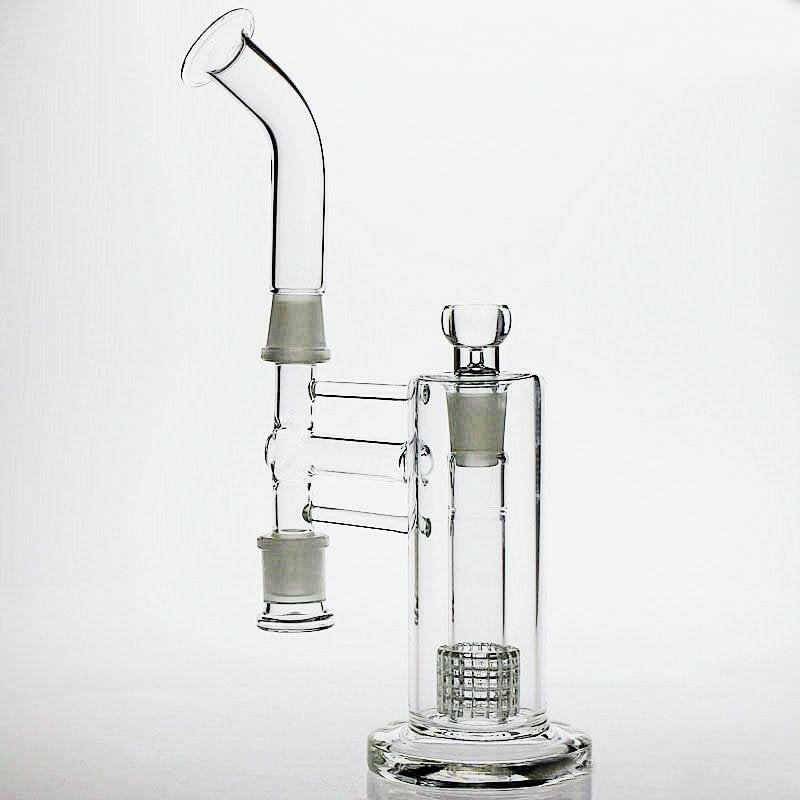 a22222346  330  Pack Science Two Function Ash Oil Catcher Birdcage Percoaltor FC-278 Glass Rig 55.