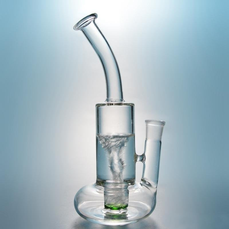 a22222346  330  SB Tornado Buoy Base Cyclone Percolator Glass Rig 55.