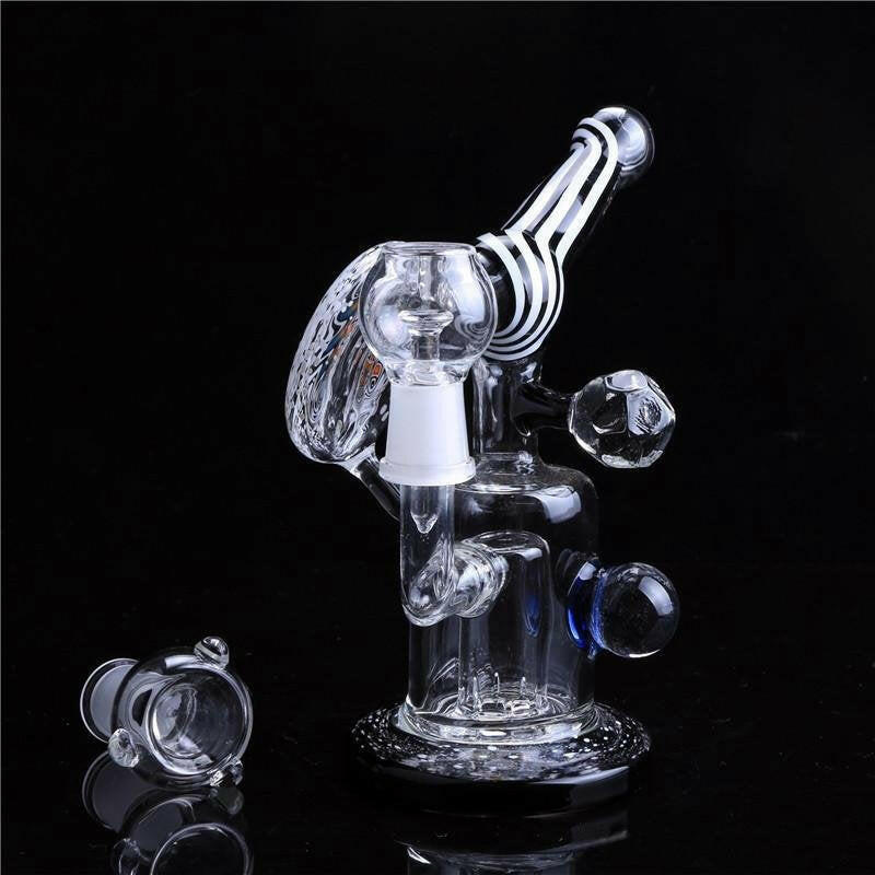 a22222346  330  Smoking Dogo Wig Wag Beaker Rig Glass Rig 55.