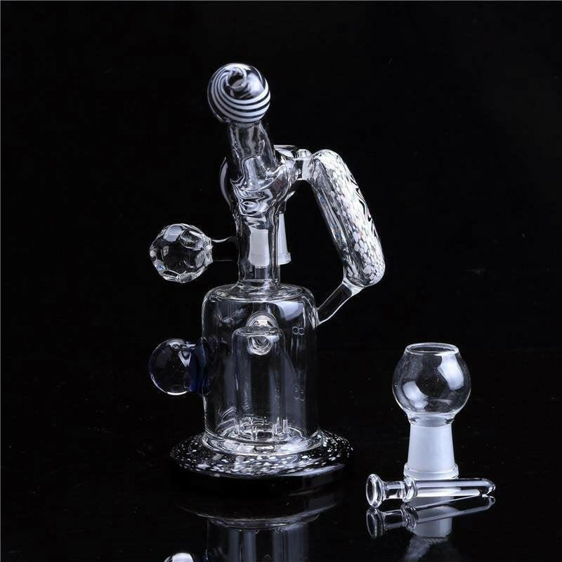 a22222346  330  Smoking Dogo Wig Wag Beaker Rig Glass Rig 55.