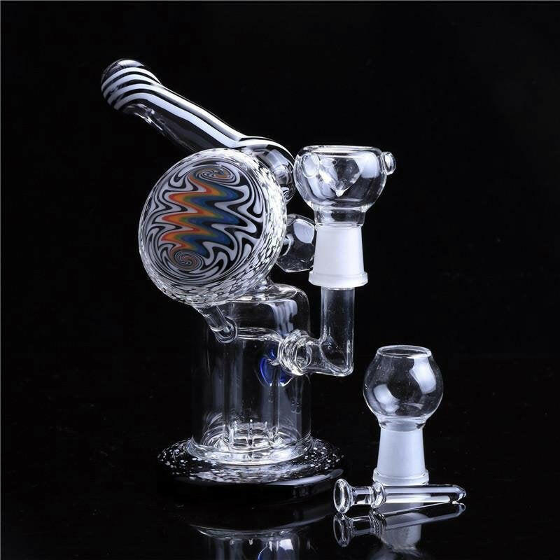 a22222346  330  Smoking Dogo Wig Wag Beaker Rig Glass Rig 55.