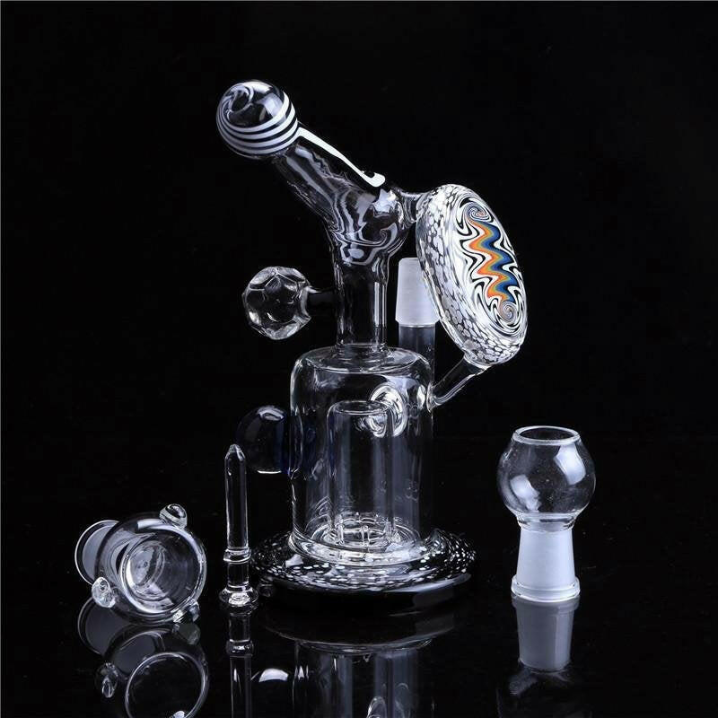 a22222346  330  Smoking Dogo Wig Wag Beaker Rig Glass Rig 55.