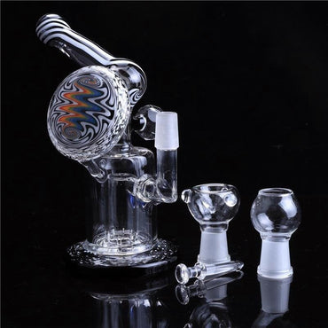 969696  yuhuv test Smoking Dogo Wig Wag Beaker Rig Discount E-Nails Glass Rigaja.