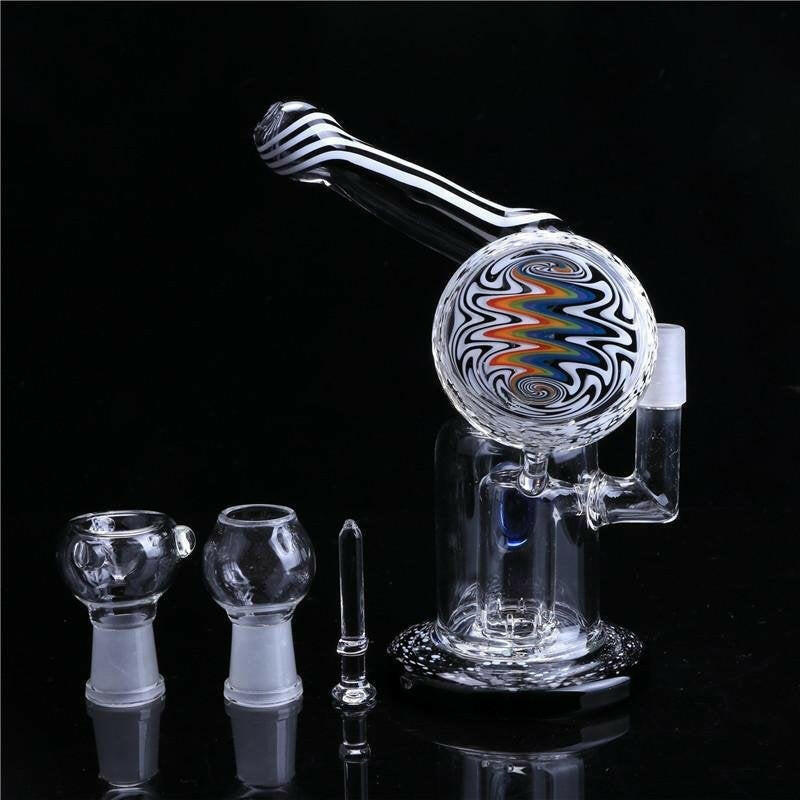 a22222346  330  Smoking Dogo Wig Wag Beaker Rig Glass Rig 55.