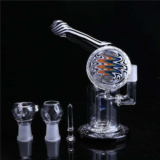 969696  yuhuv test Smoking Dogo Wig Wag Beaker Rig Discount E-Nails Glass Rigajađ.