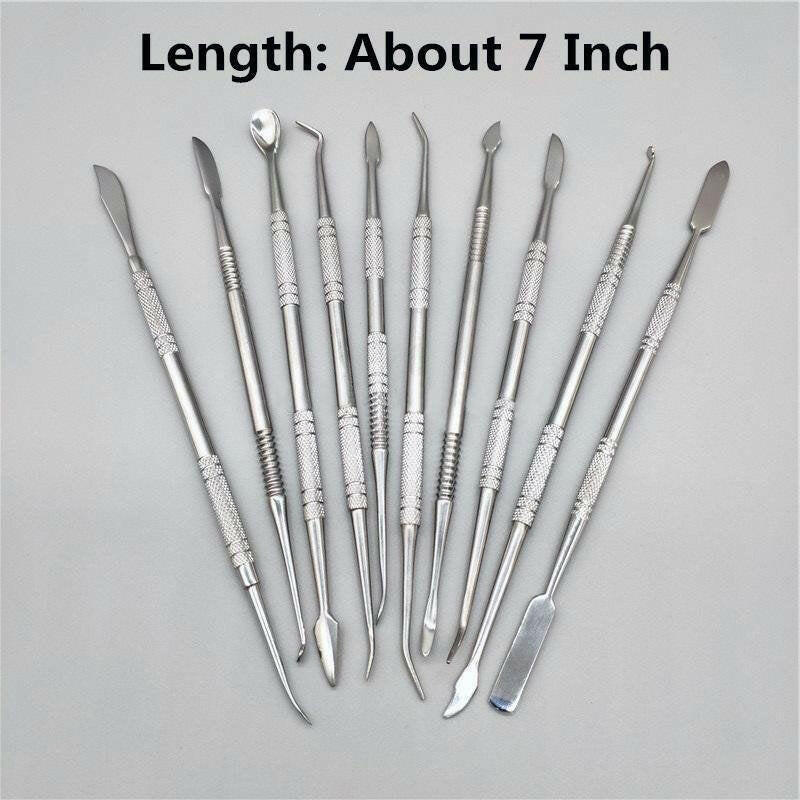 a22222346  330  Smoking Tools Titanium Dab Tools 10 Piece Set Dab Tool 55.