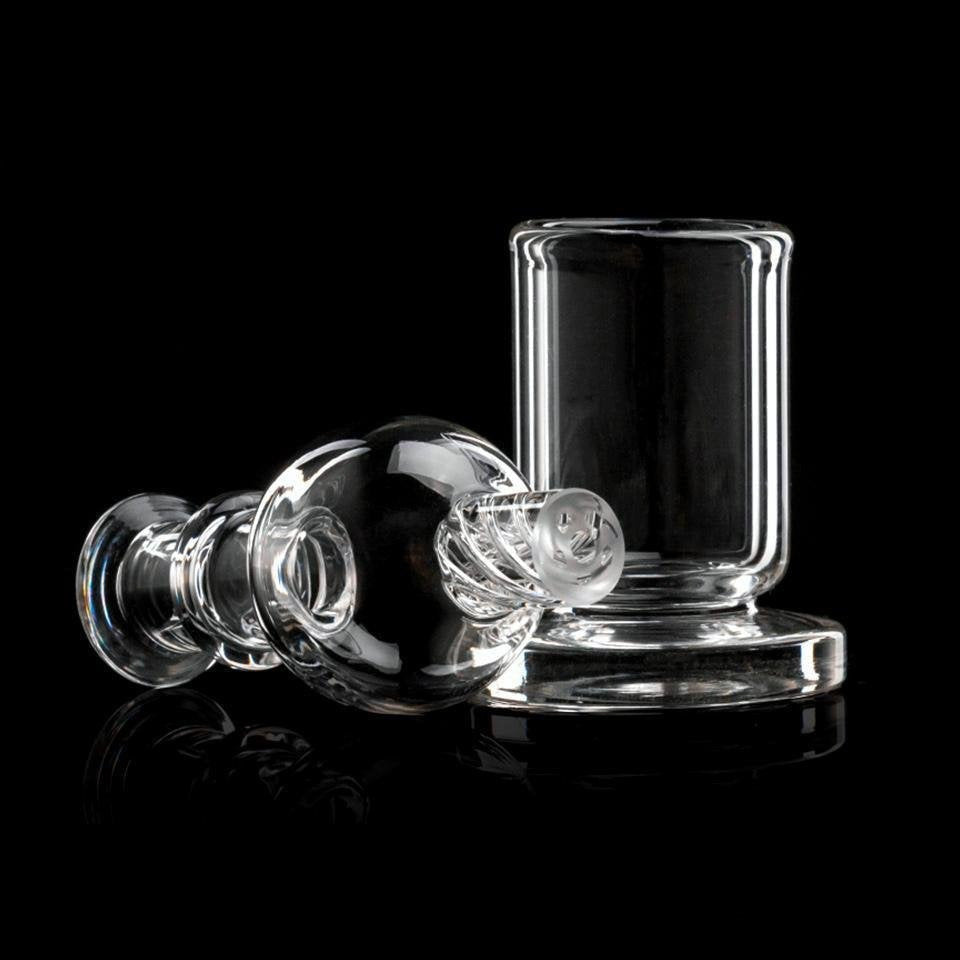 Spinning Bubble Cyclone Carb Cap + Carb Cap Stand.