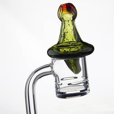 a22222346  330  UFO Glow In The Dark Glass Carb Cap Carb Cap 55.