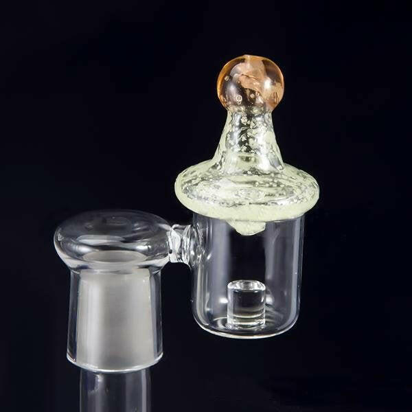 a22222346  330  UFO Glow In The Dark Glass Carb Cap Carb Cap 55.