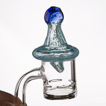 a22222346  330  UFO Glow In The Dark Glass Carb Cap Carb Cap 55.