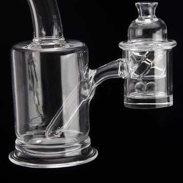 a22222346  330  Vaportime Flat Top Quartz Banger Rig 708 With Cyclone Cap Torch Nail 55.