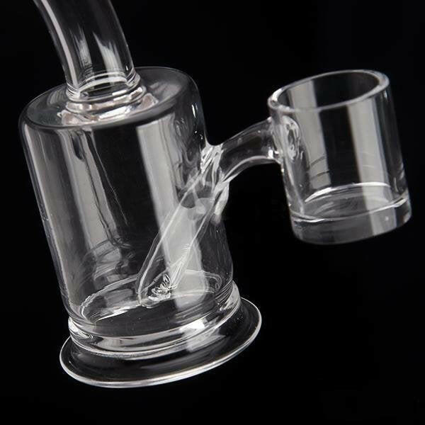 a22222346  330  Vaportime Flat Top Quartz Banger Rig 708 With Cyclone Cap Torch Nail 55.