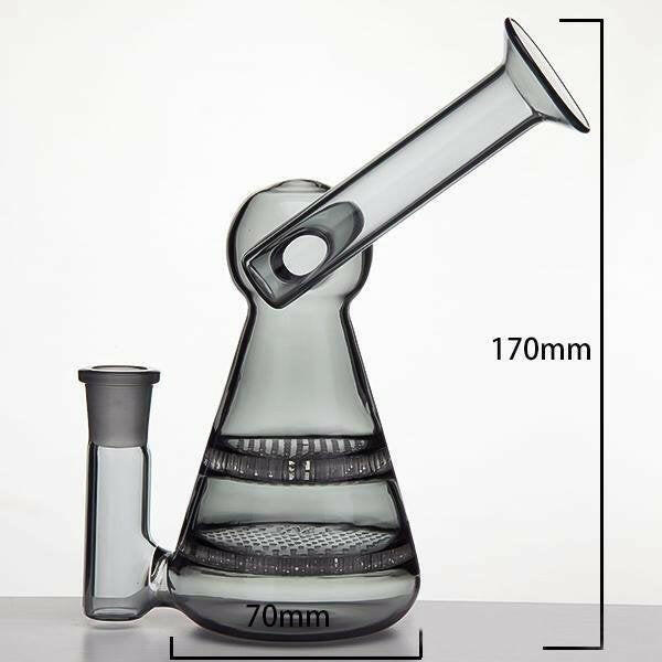 a22222346  330  Vaportime Oddly 969 Oil Rig Beaker Glass Rig 55.