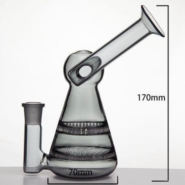 969696  yuhuv test Vaportime Oddly 969 Oil Rig Beaker Discount E-Nails Glass Rigaja.